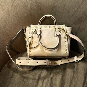 Cole Haan Marli Mini Satchel with Studding in pink nude